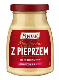 Prymat Mustard with Pepper (Musztarda Pieprzem) 6.5 oz (185g) Prymat Mustard with Pepper (Musztarda Pieprzem) 6.5 oz (185g)