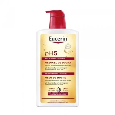 OLEOGEL DE DUCHA EUCERIN PIEL SENSIBLE PH-5 1 L