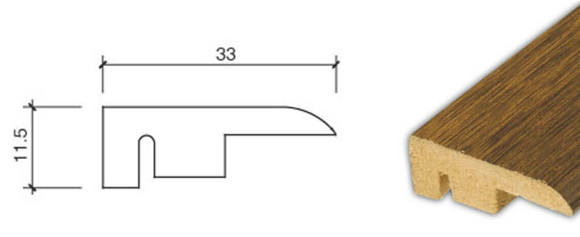 End Profiles 3.0 metre length