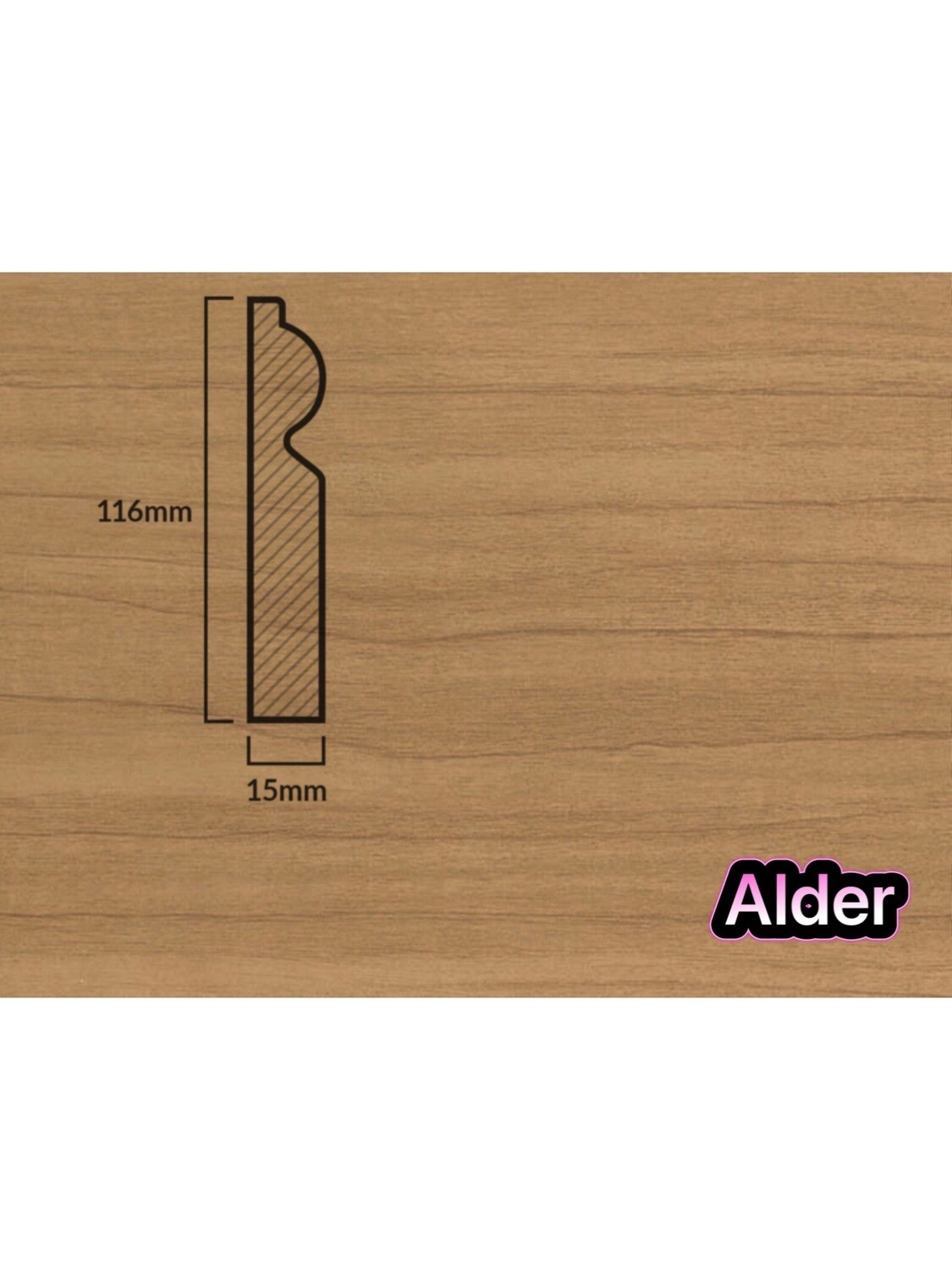 5” Torus Skirting Board 2.4m