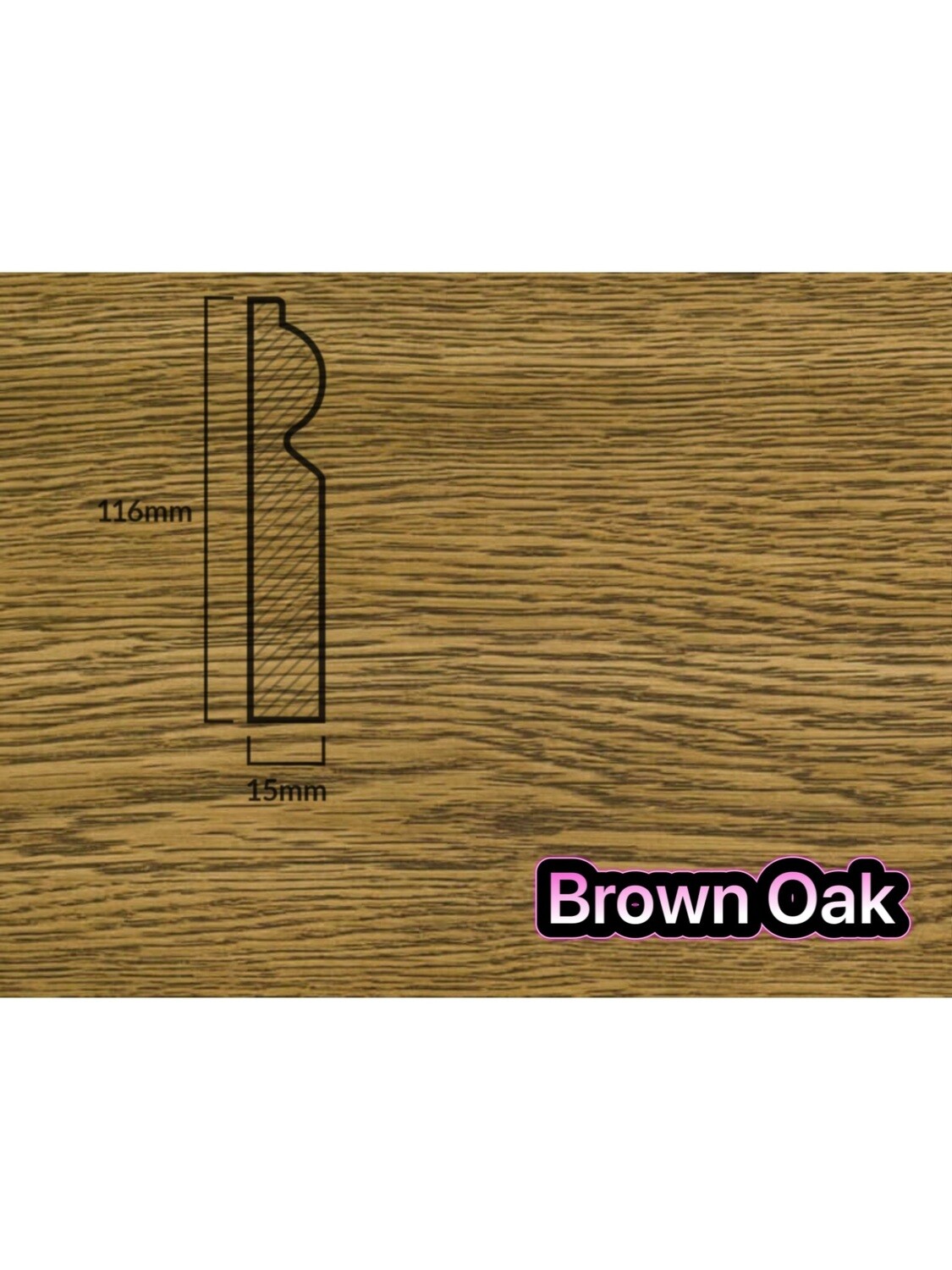 5” Torus Skirting Board 2.4m