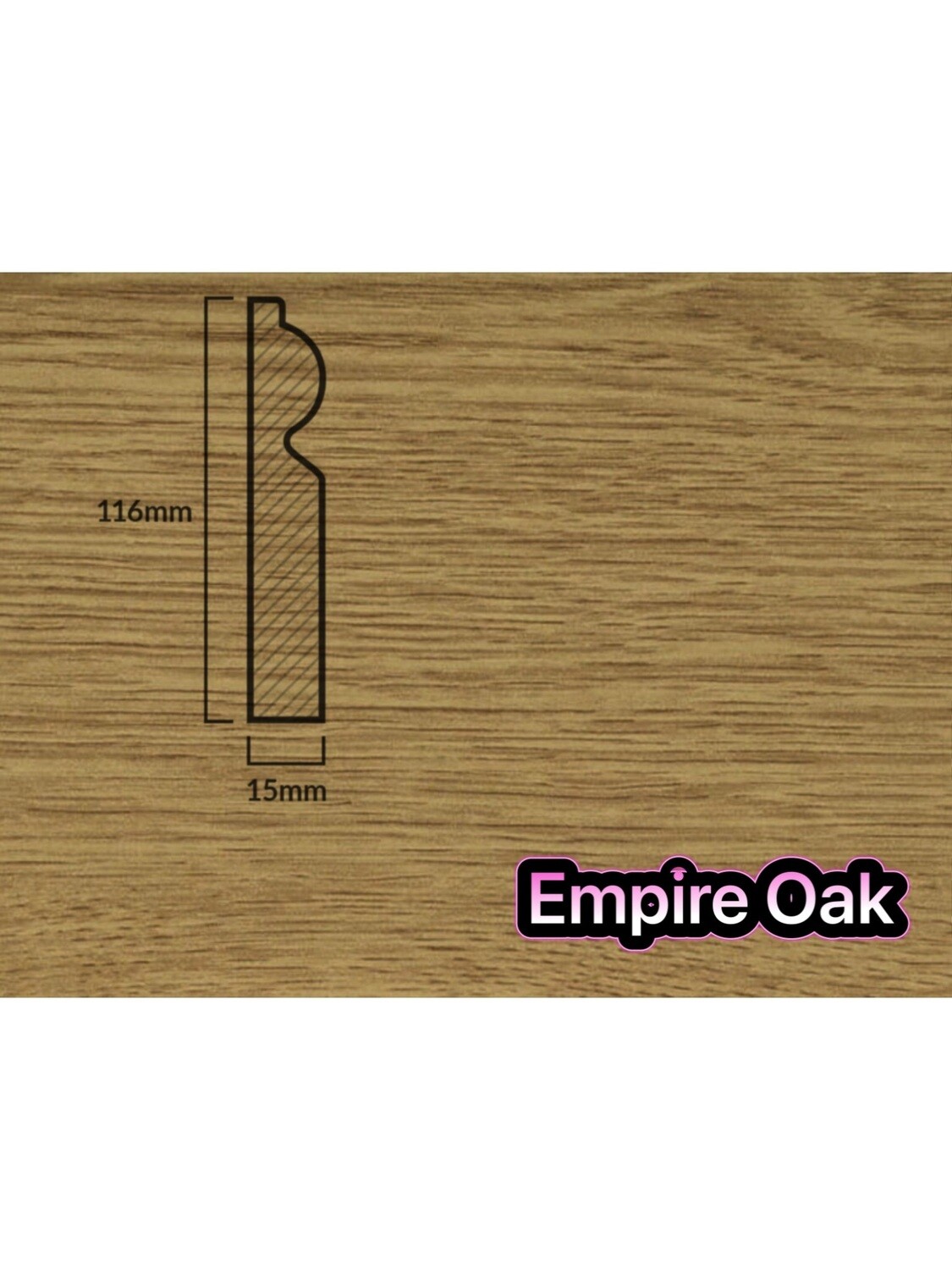 5” Torus Skirting Board 2.4m