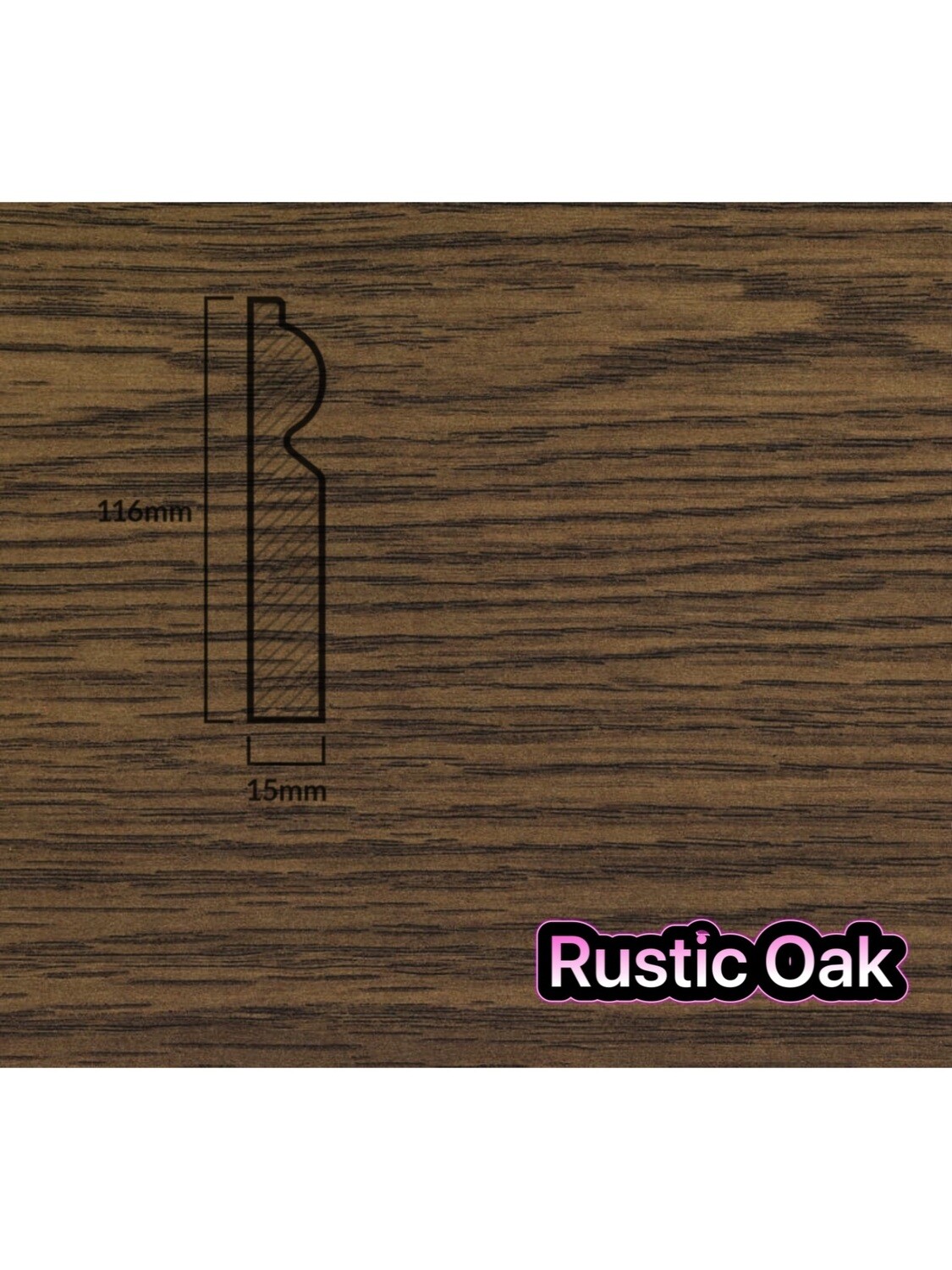 5” Torus Skirting Board 2.4m