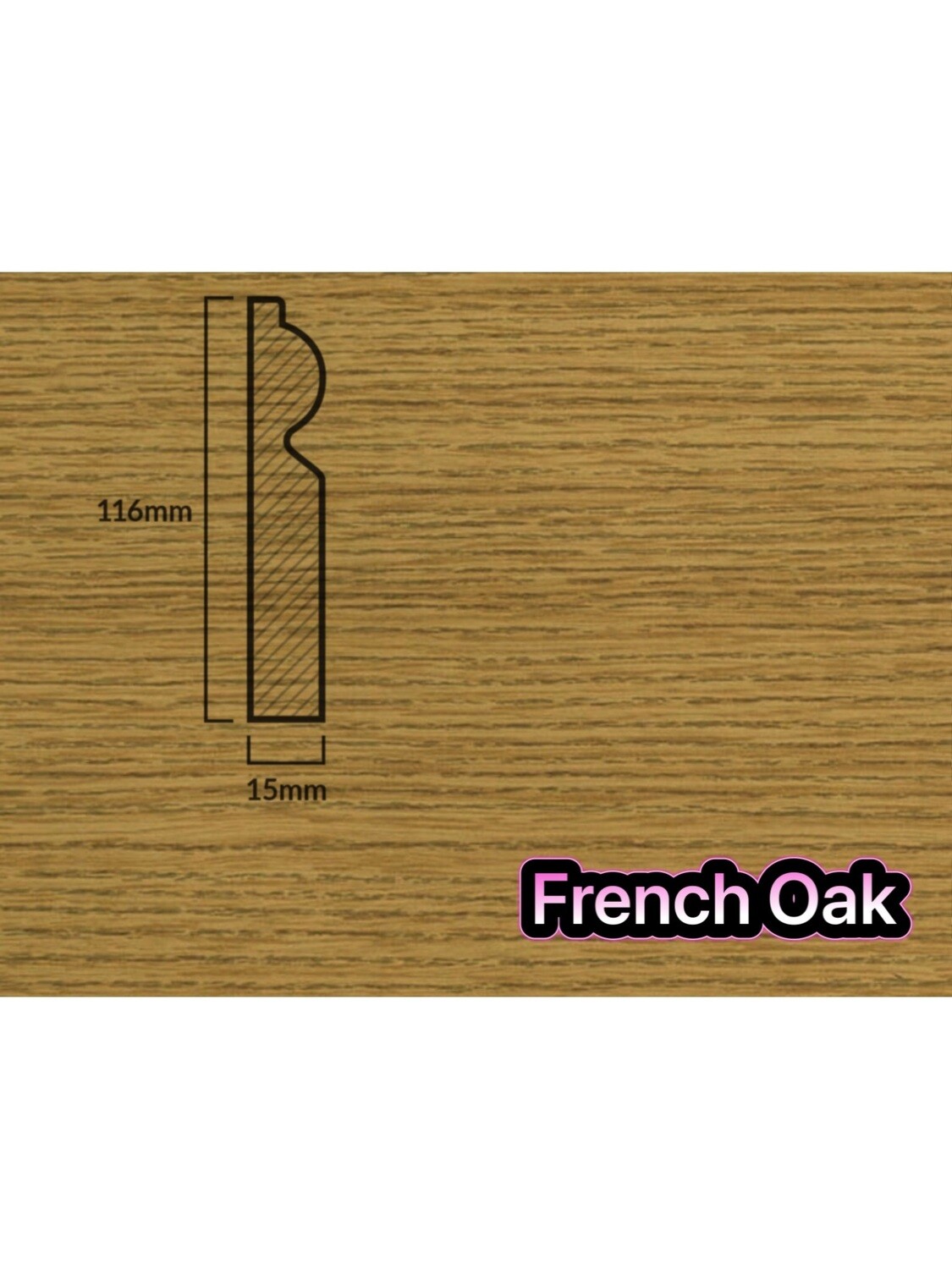 5” Torus Skirting Board 2.4m