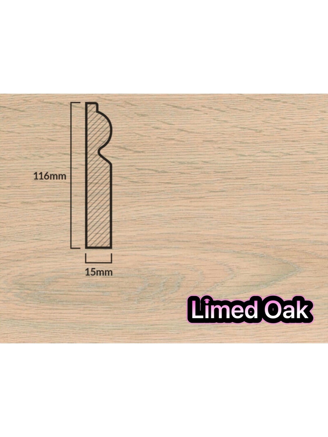 5” Torus Skirting Board 2.4m