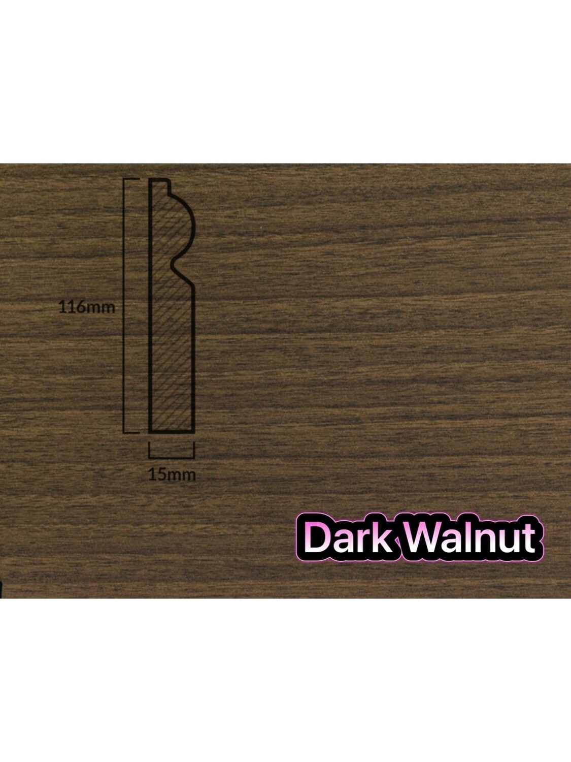 5” Torus Skirting Board 2.4m