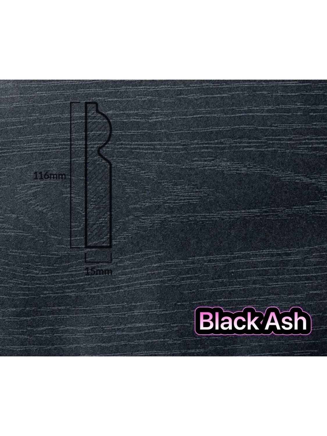5” Torus Skirting Board 2.4m
