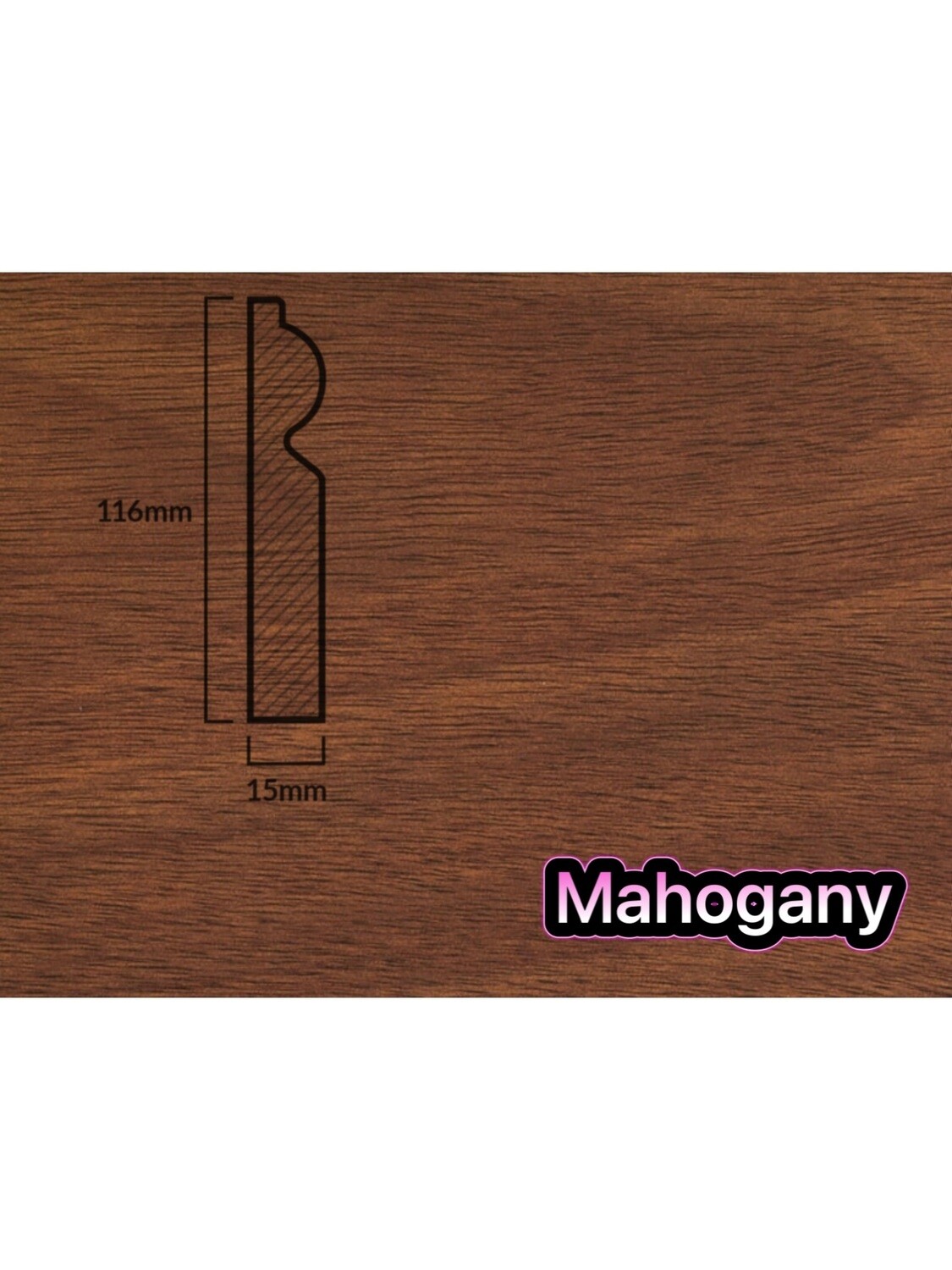 5” Torus Skirting Board 2.4m