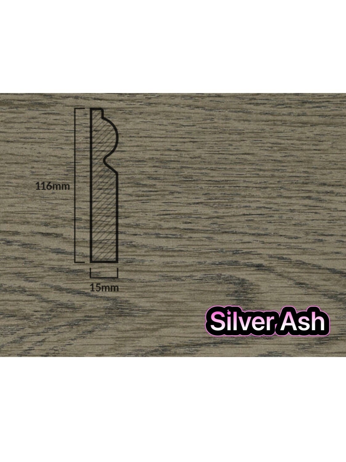 5” Torus Skirting Board 2.4m