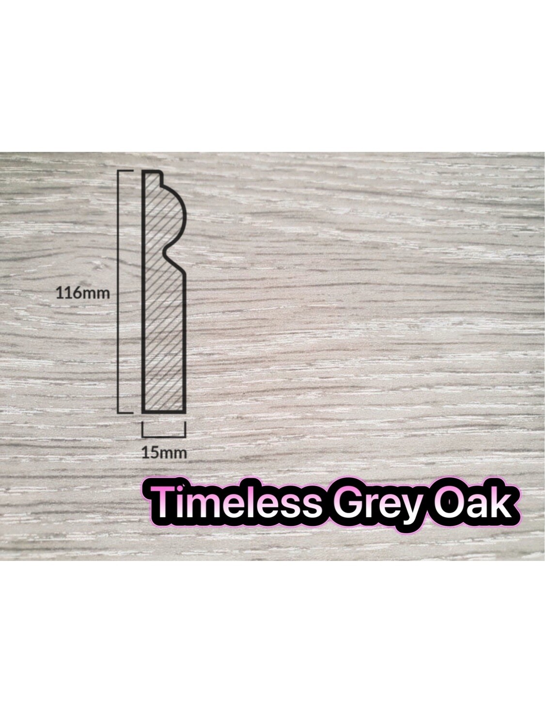 5” Torus Skirting Board 2.4m