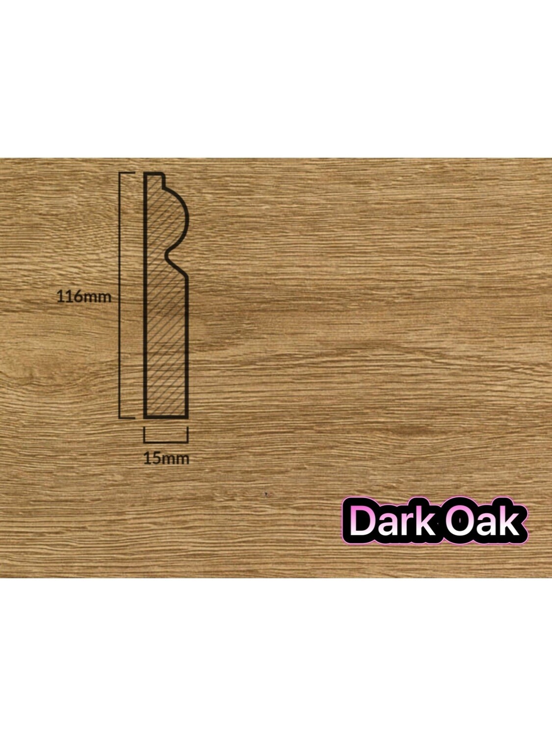 5” Torus Skirting Board 2.4m