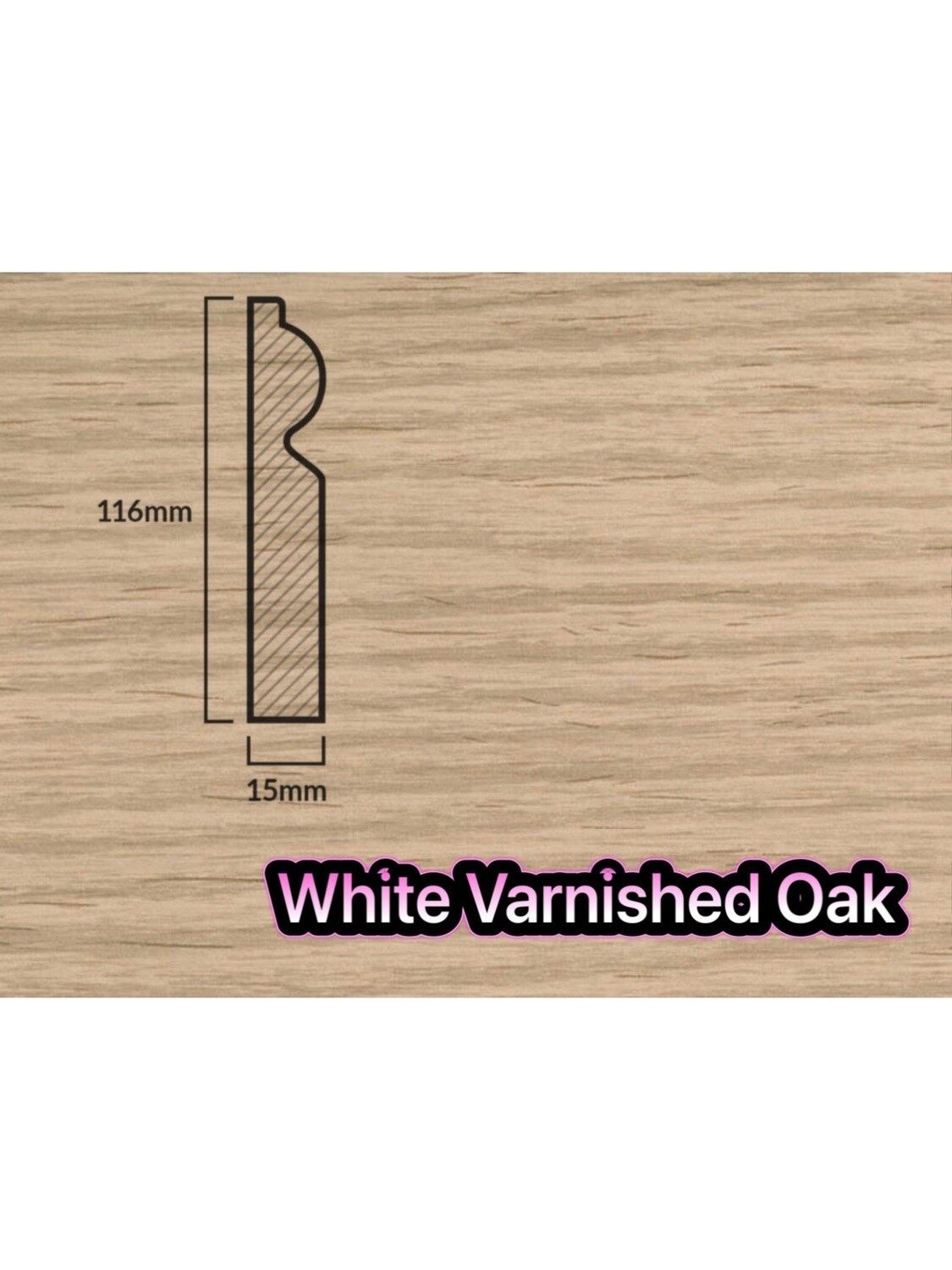 5” Torus Skirting Board 2.4m