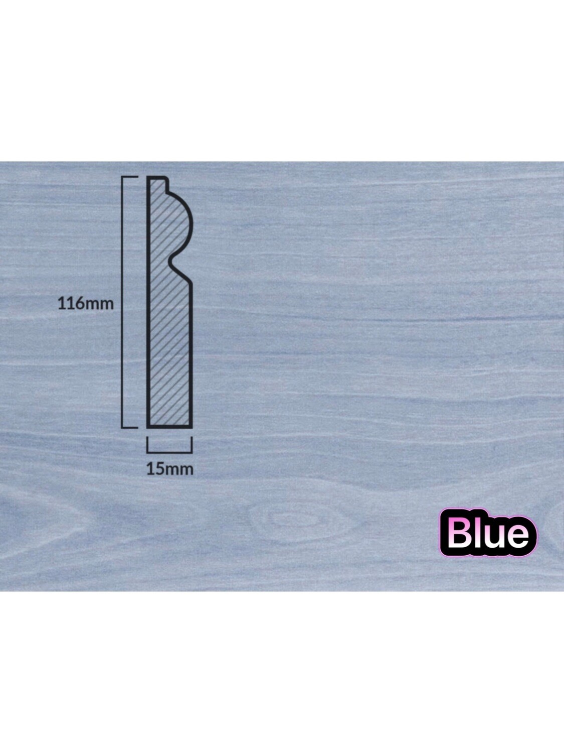 5” Torus Skirting Board 2.4m
