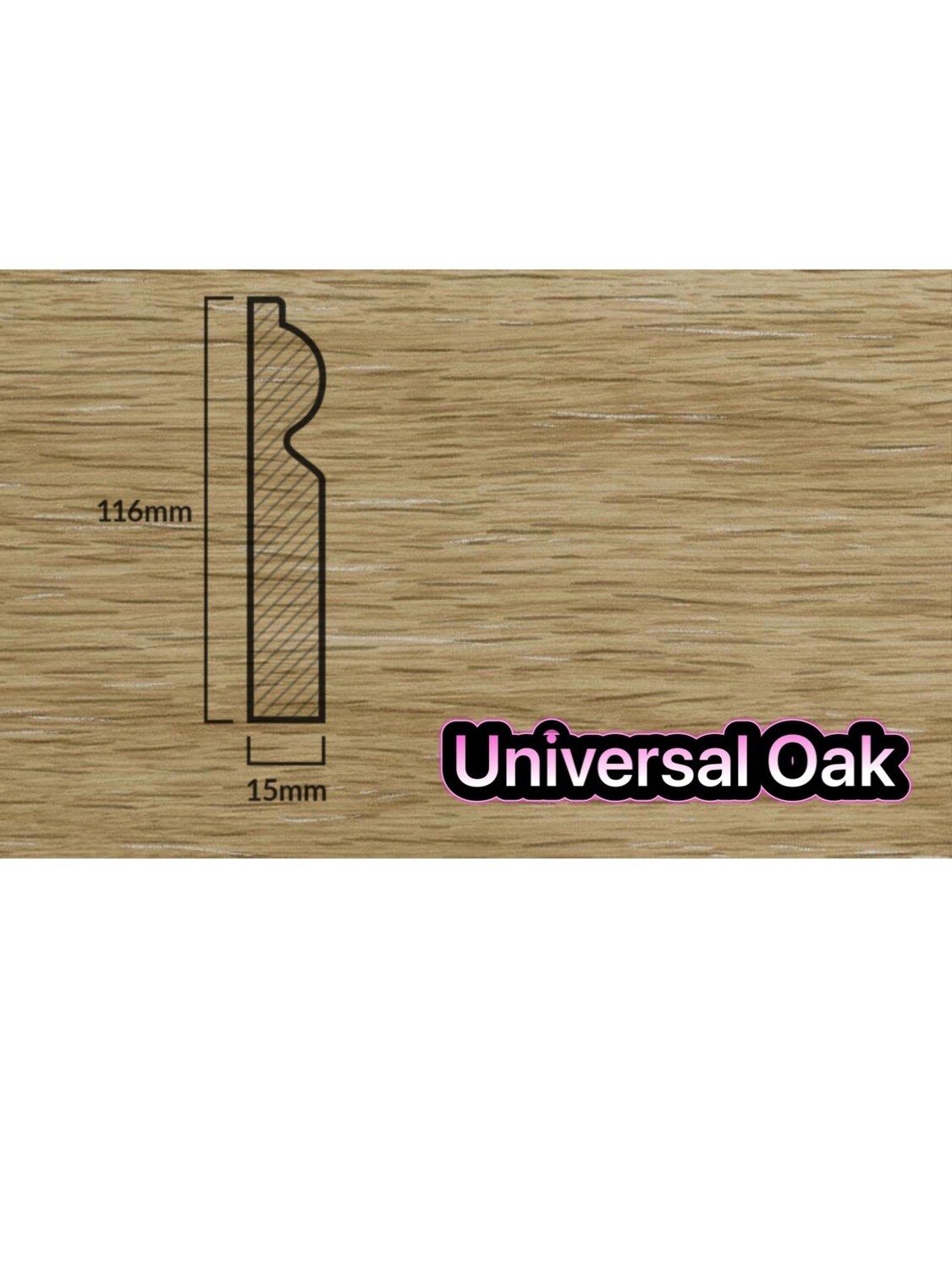 5” Torus Skirting Board 2.4m