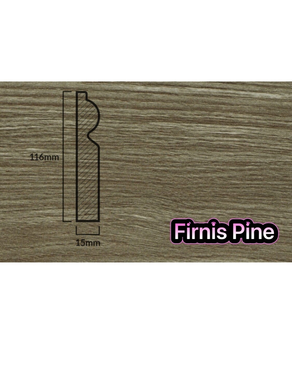 5” Torus Skirting Board 2.4m