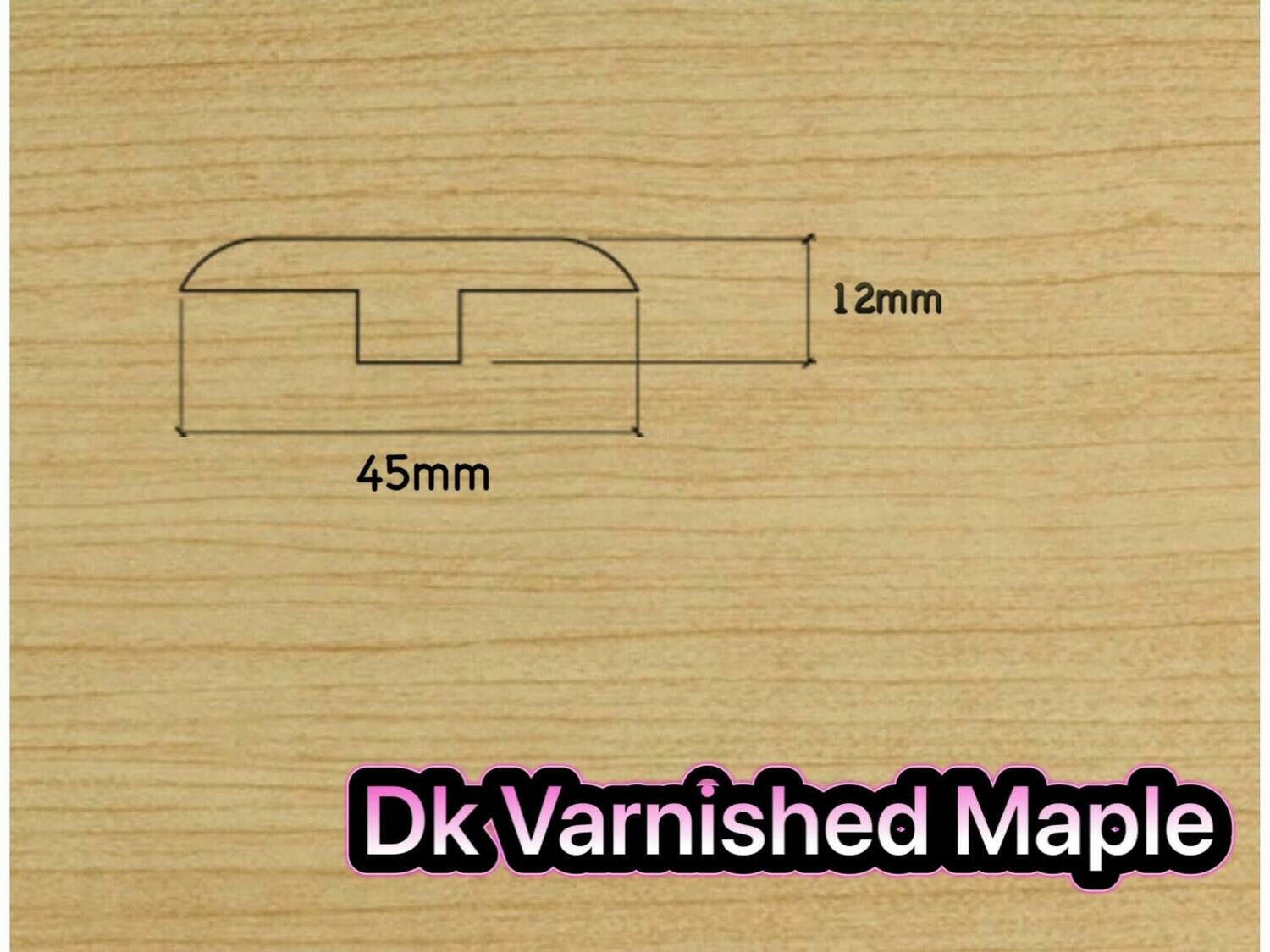T Section Door Plate Joining Profile 2.7m (3 x 0.9m pieces)