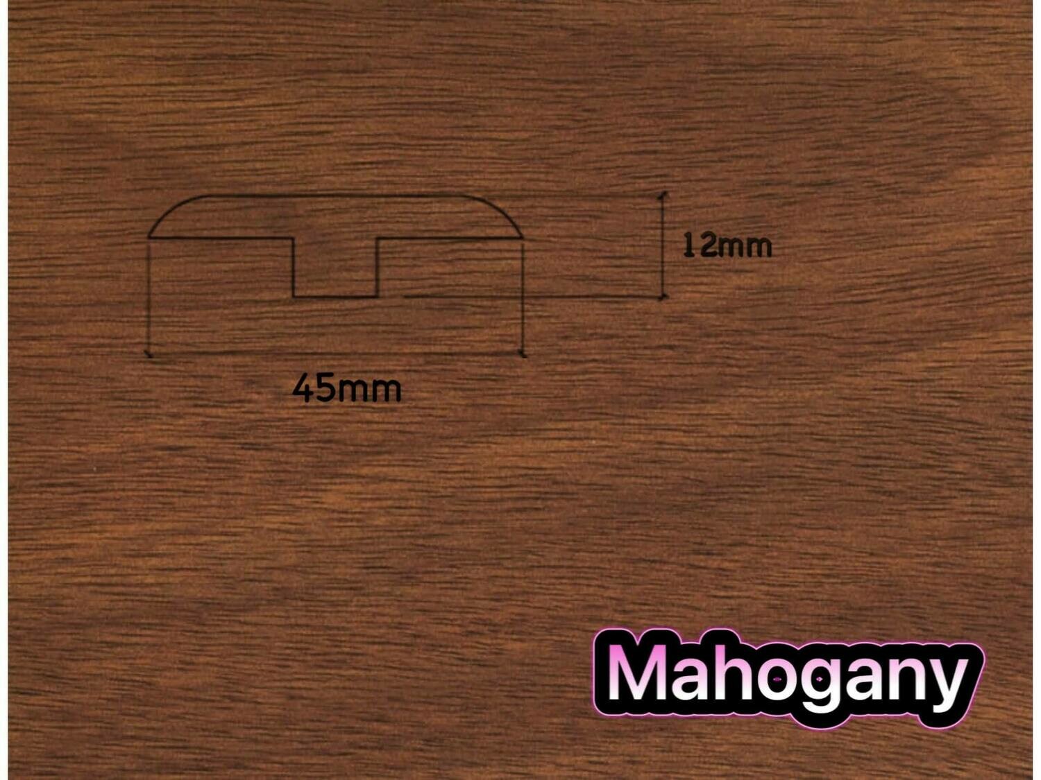 T Section Door Plate Joining Profile 2.7m (3 x 0.9m pieces)