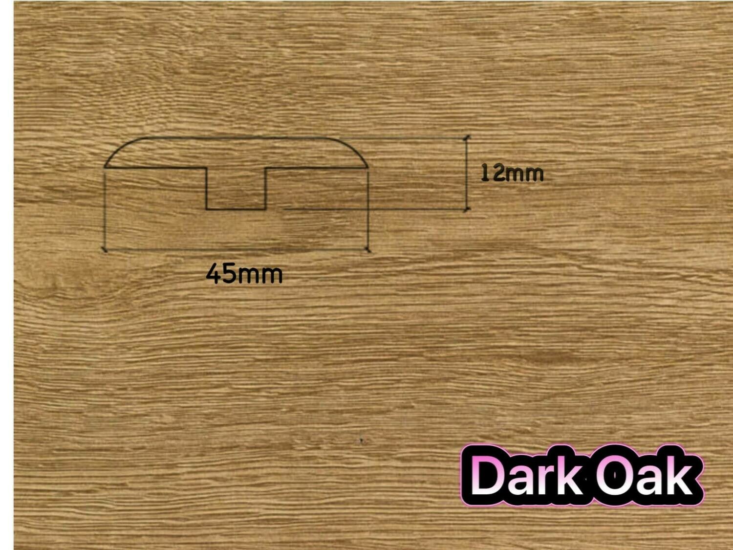 T Section Door Plate Joining Profile 2.7m (3 x 0.9m pieces)