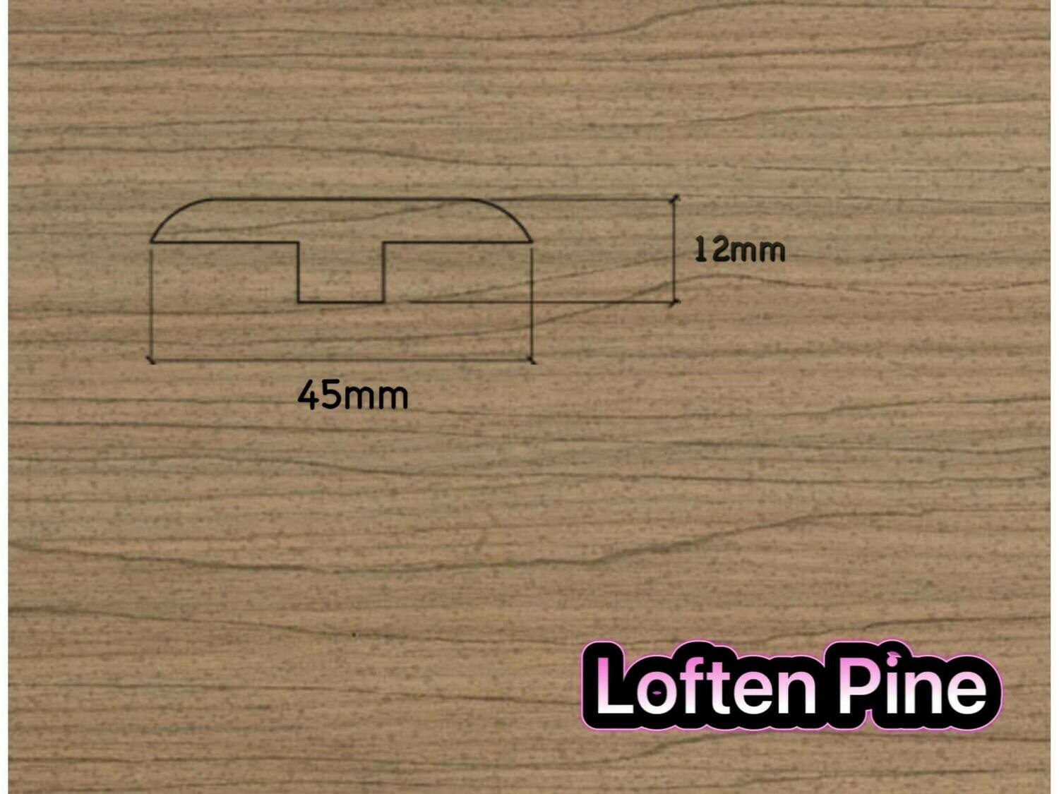 T Section Door Plate Joining Profile 2.7m (3 x 0.9m pieces)