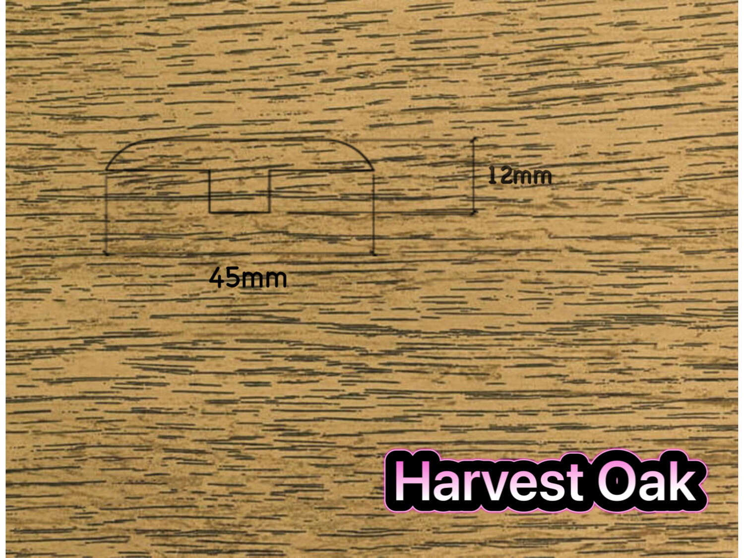 T Section Door Plate Joining Profile 2.7m (3 x 0.9m pieces)