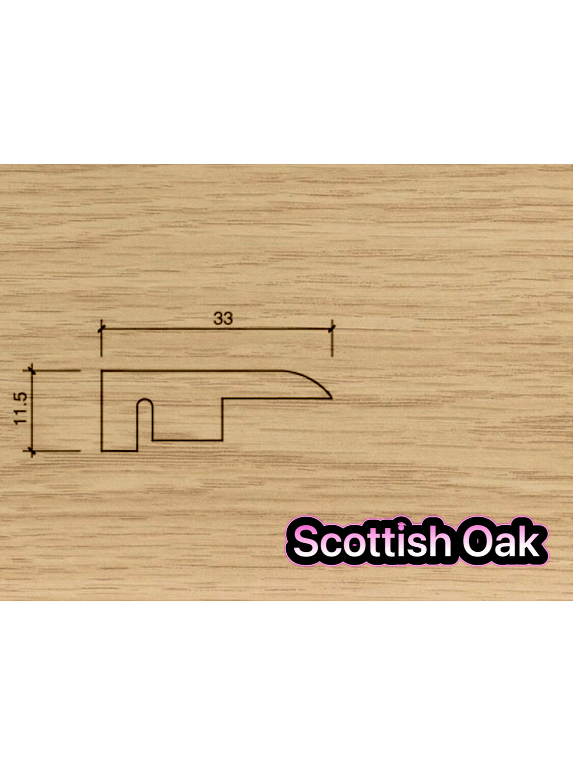 End Profiles 3.0 metre length