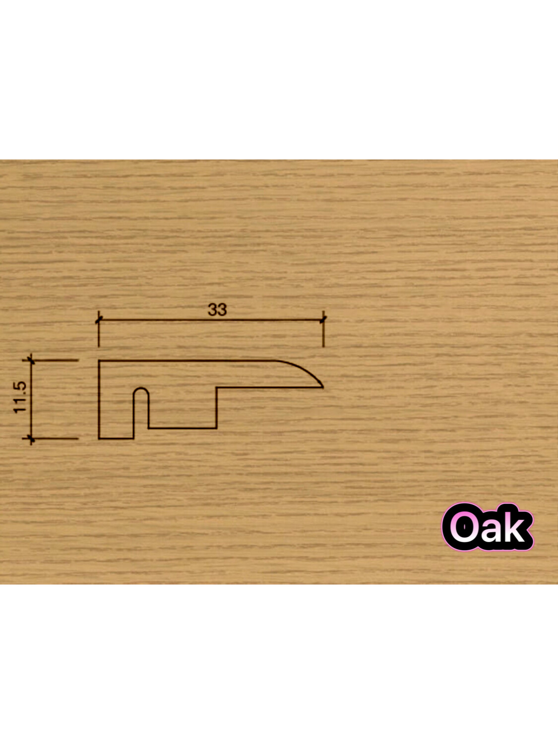 End Profiles 3.0 metre length