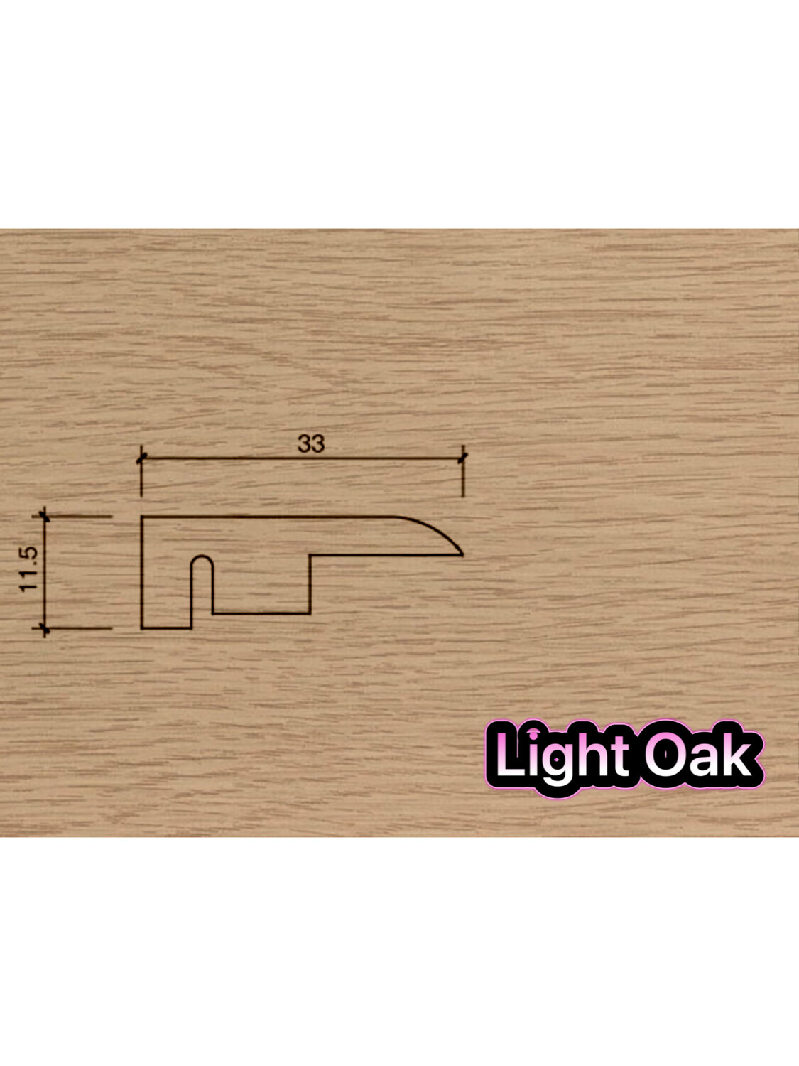 End Profiles 3.0 metre length