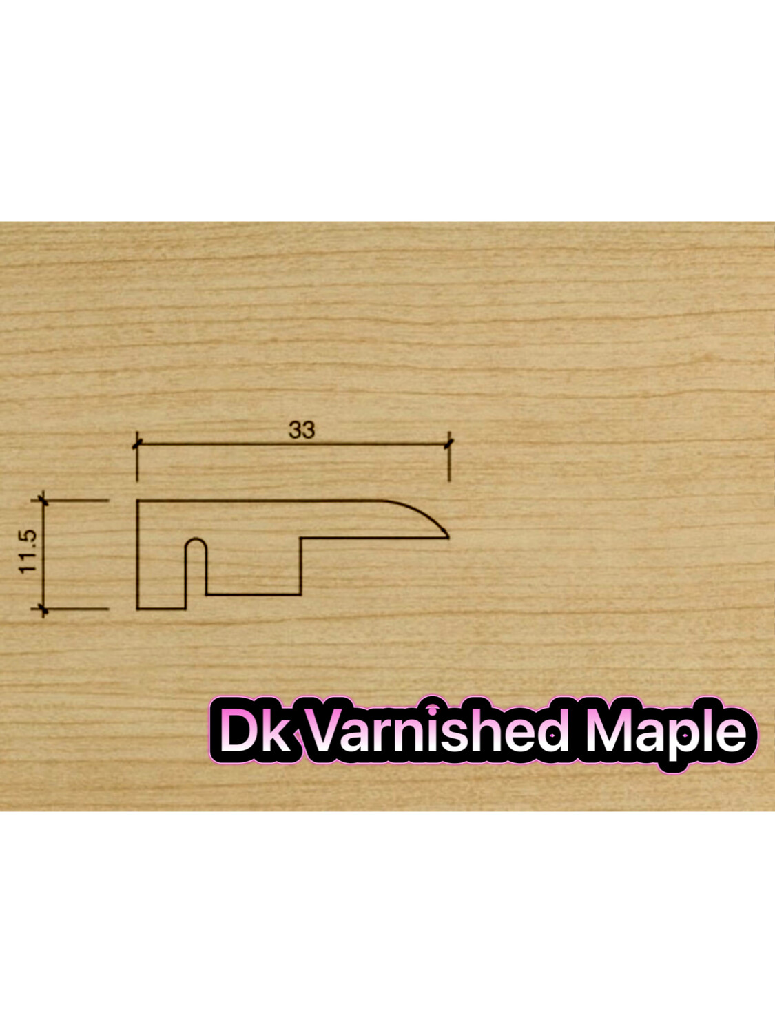 End Profiles 3.0 metre length