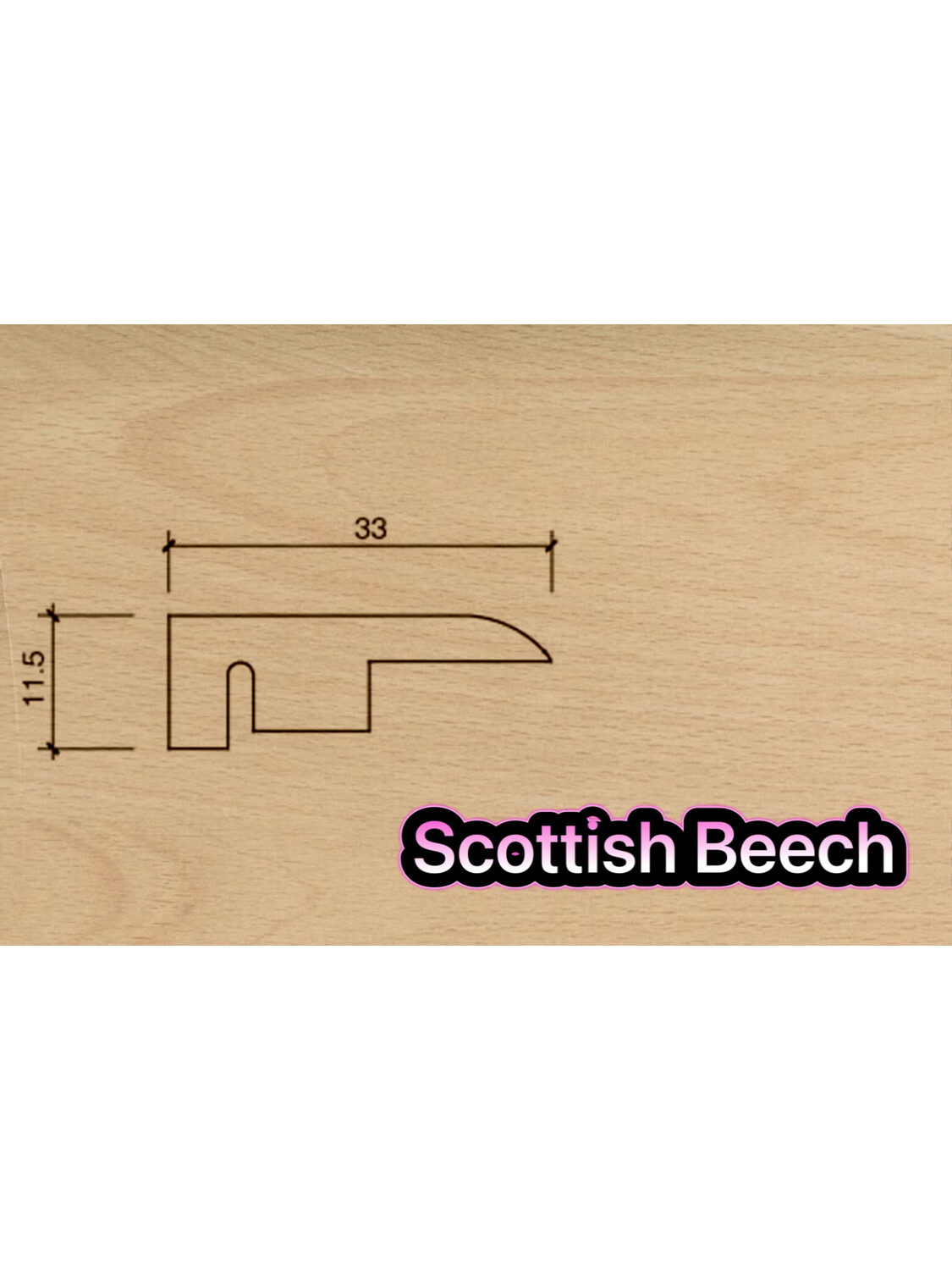 End Profiles 3.0 metre length
