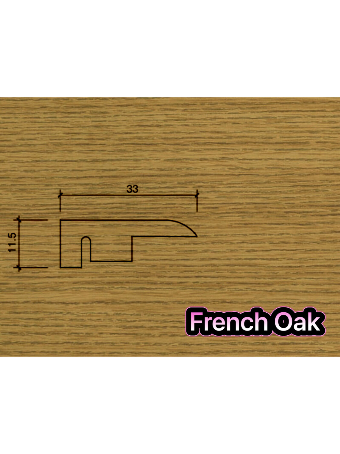 End Profiles 3.0 metre length