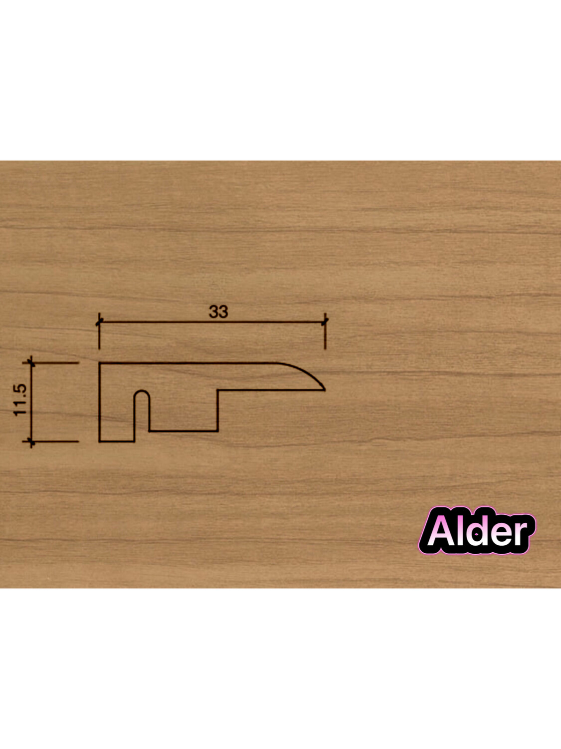 End Profiles 3.0 metre length