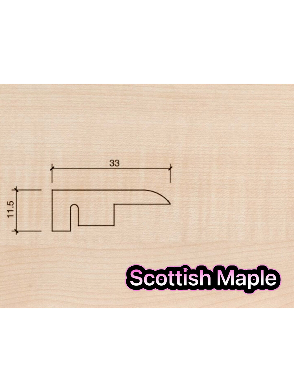 End Profiles 3.0 metre length