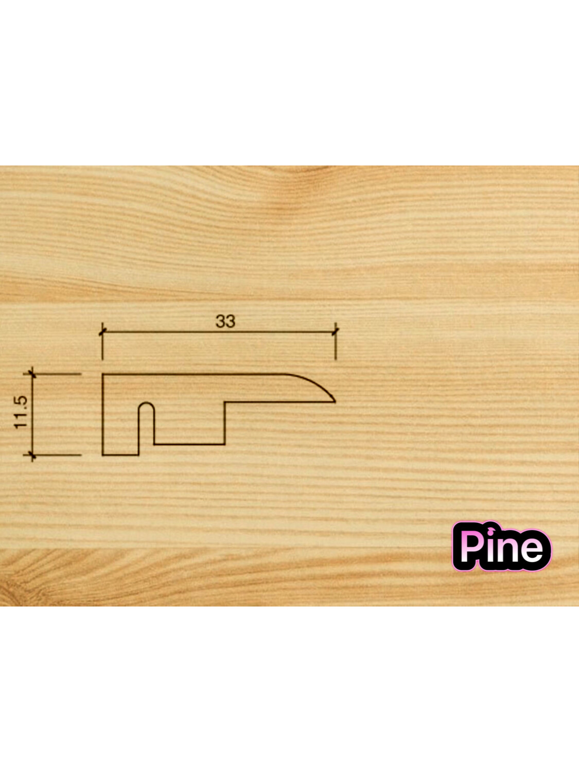 End Profiles 3.0 metre length