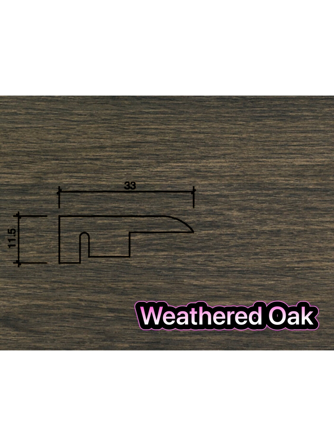 End Profiles 3.0 metre length