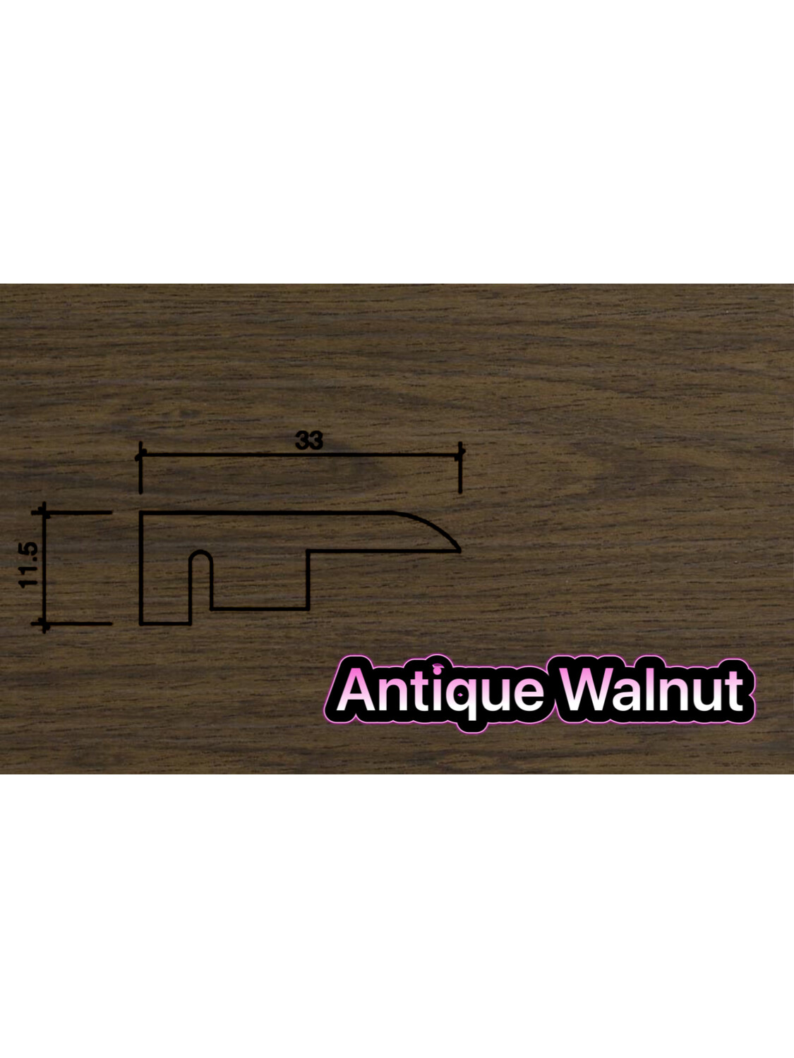 End Profiles 3.0 metre length