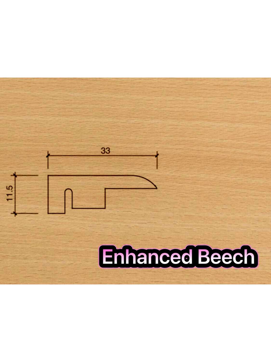 End Profiles 3.0 metre length