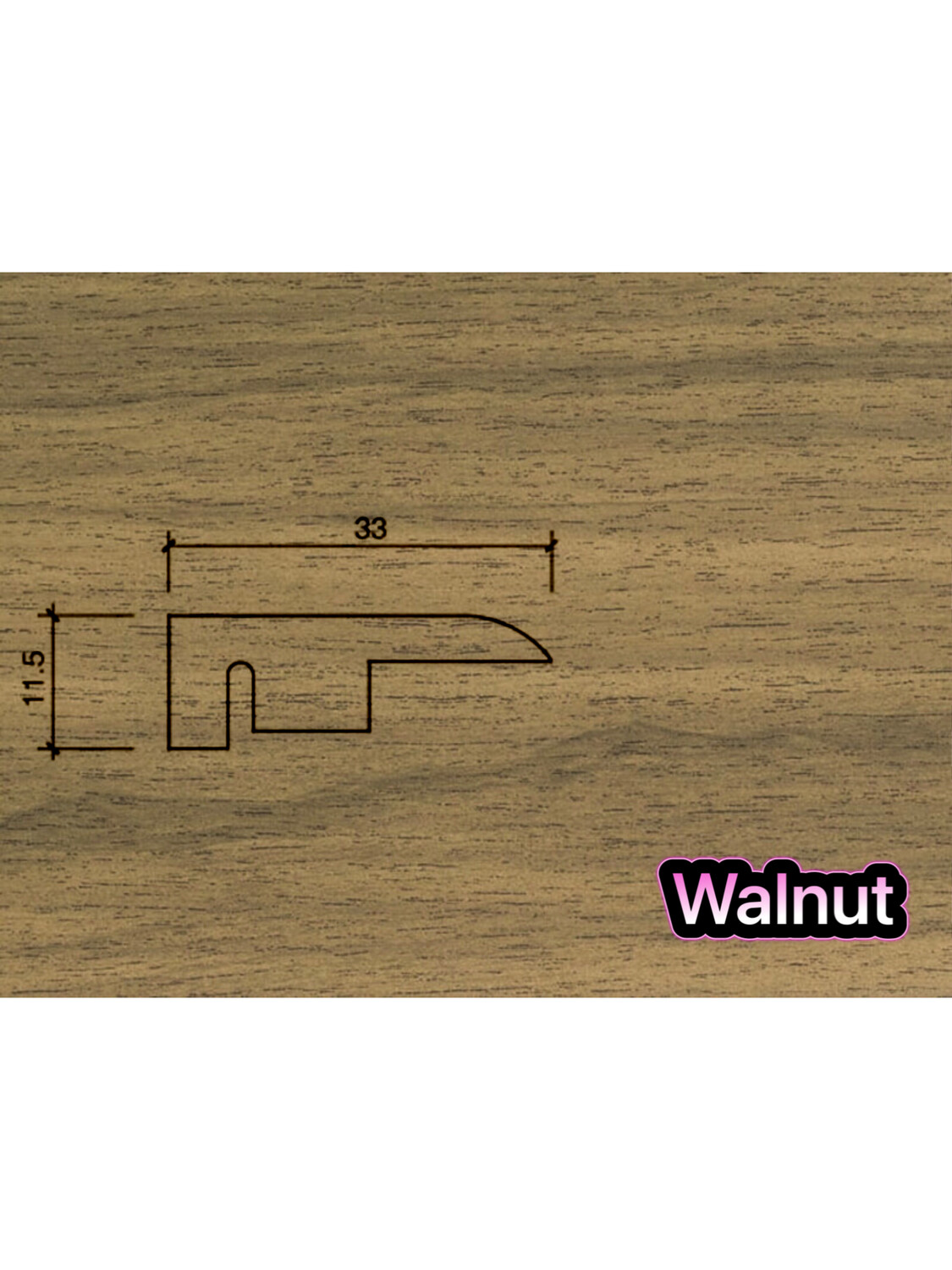 End Profiles 3.0 metre length