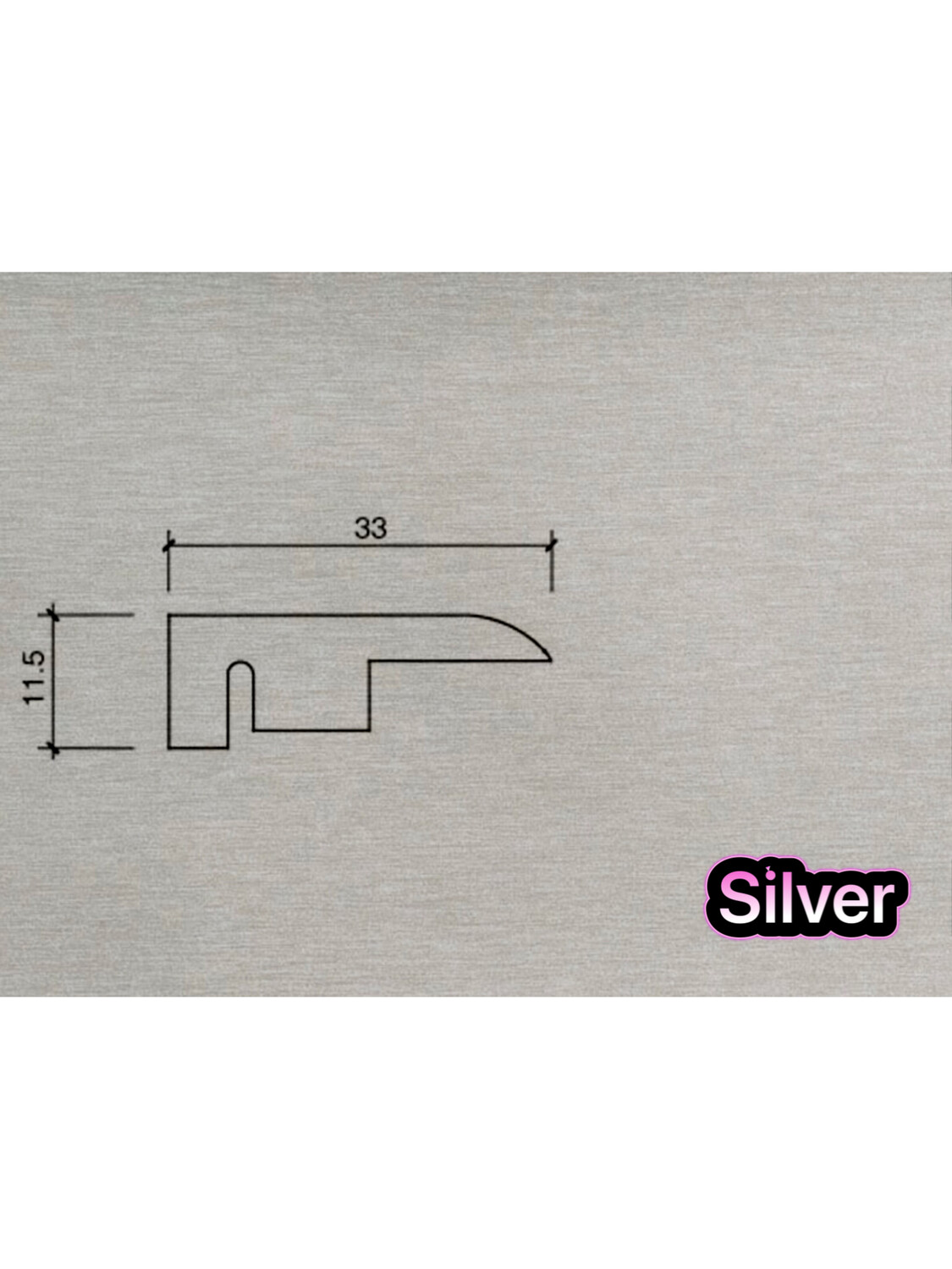 End Profiles 3.0 metre length