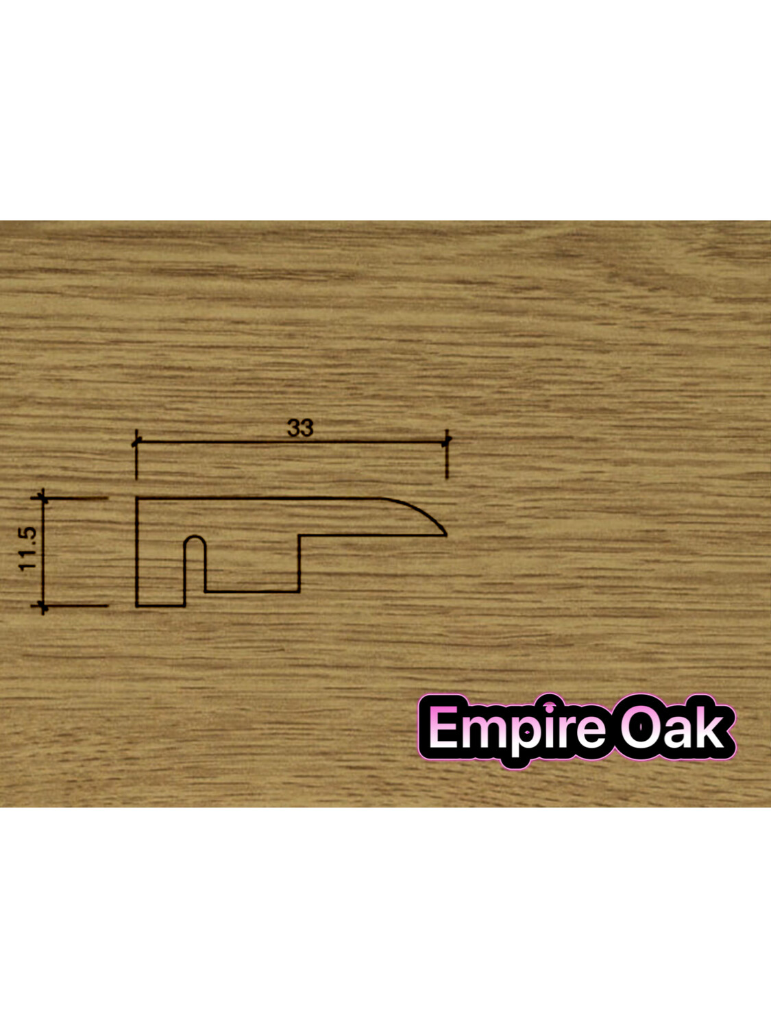 End Profiles 3.0 metre length
