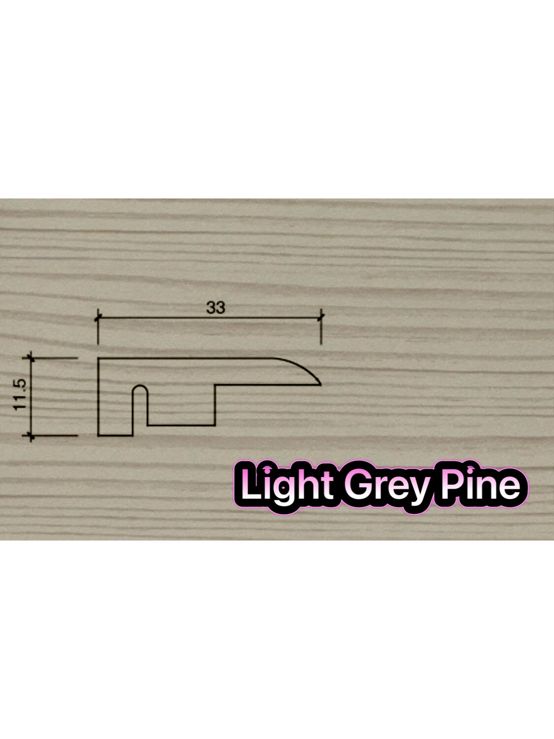 End Profiles 3.0 metre length