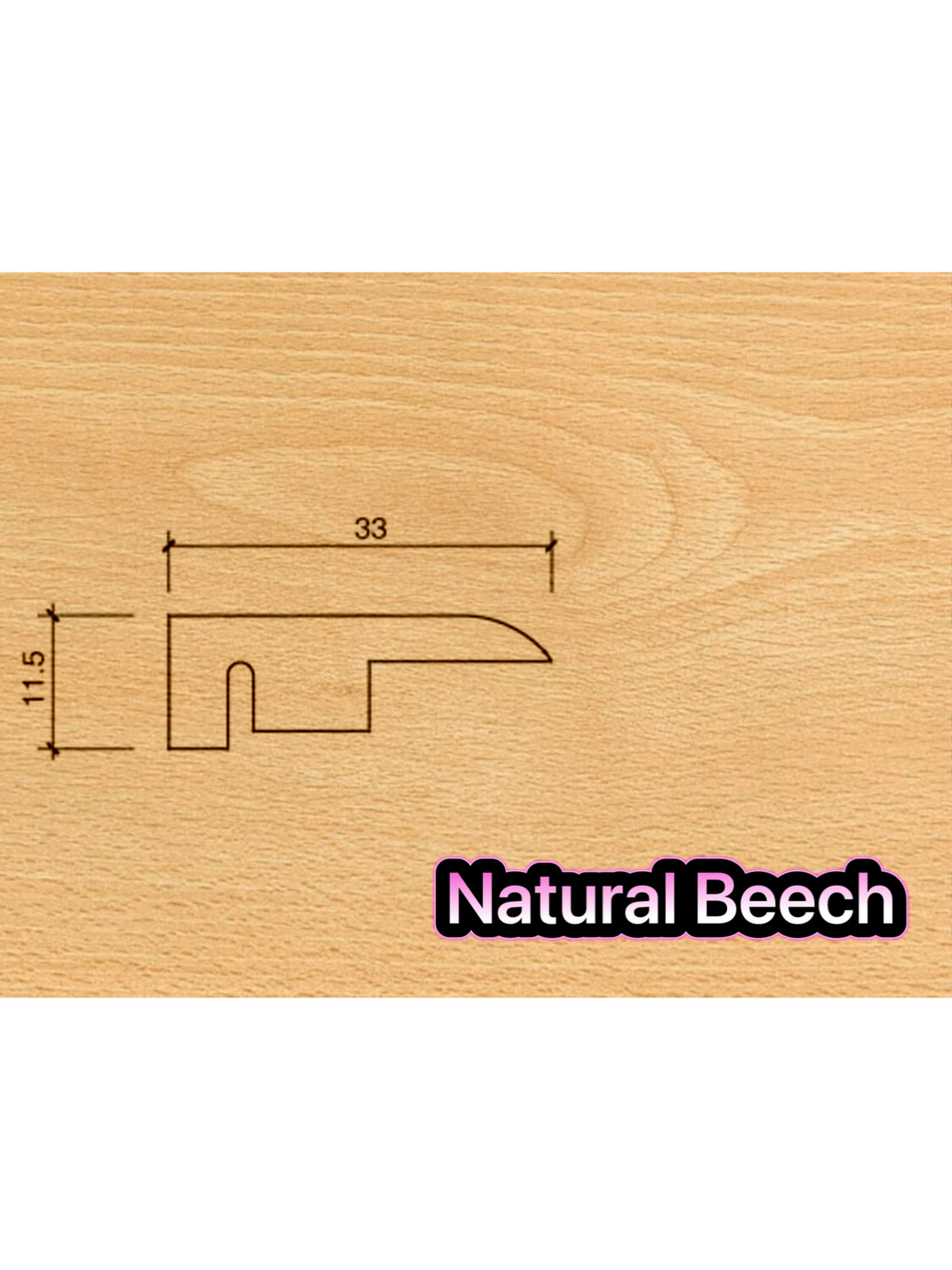 End Profiles 3.0 metre length