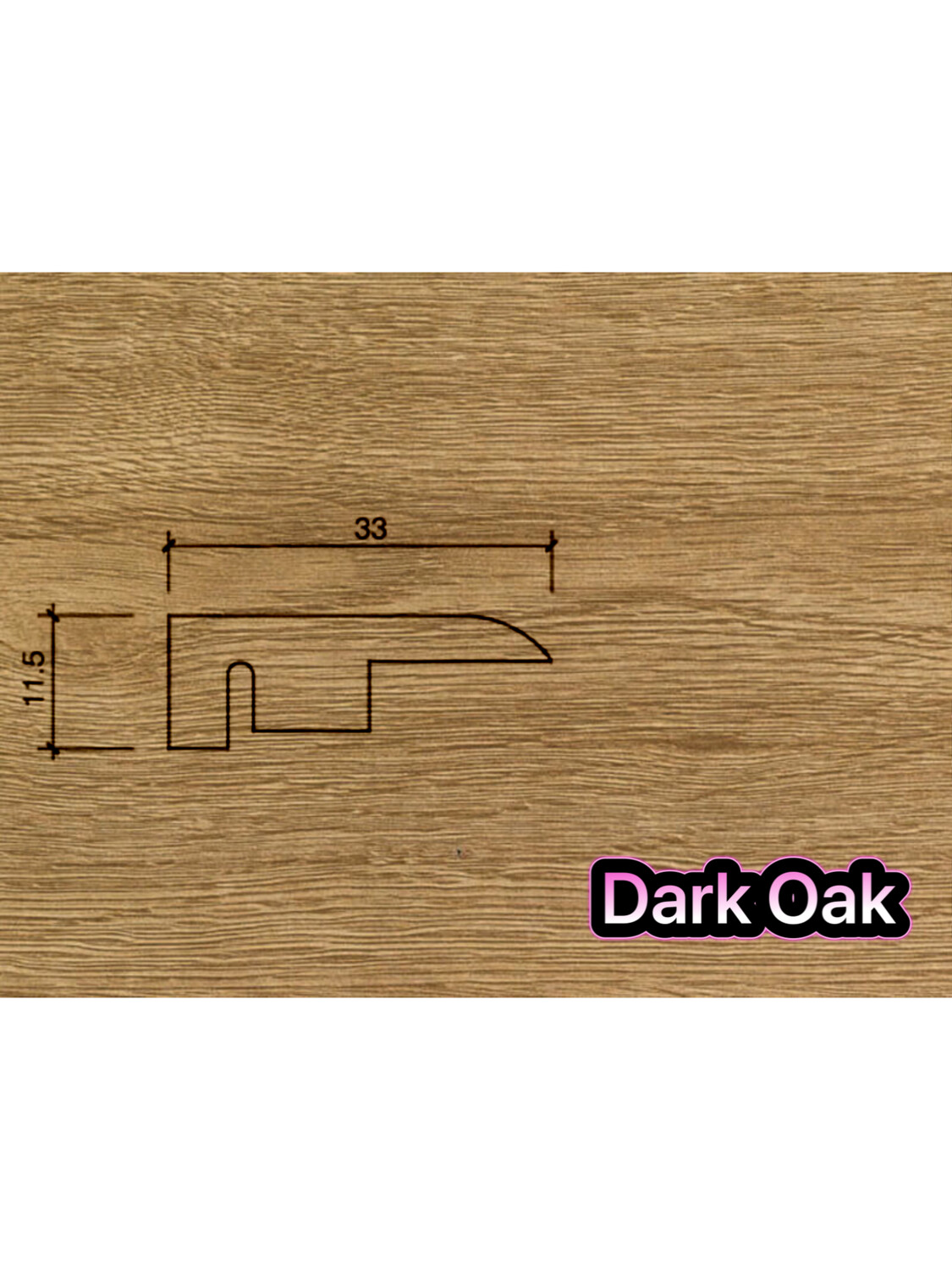 End Profiles 3.0 metre length