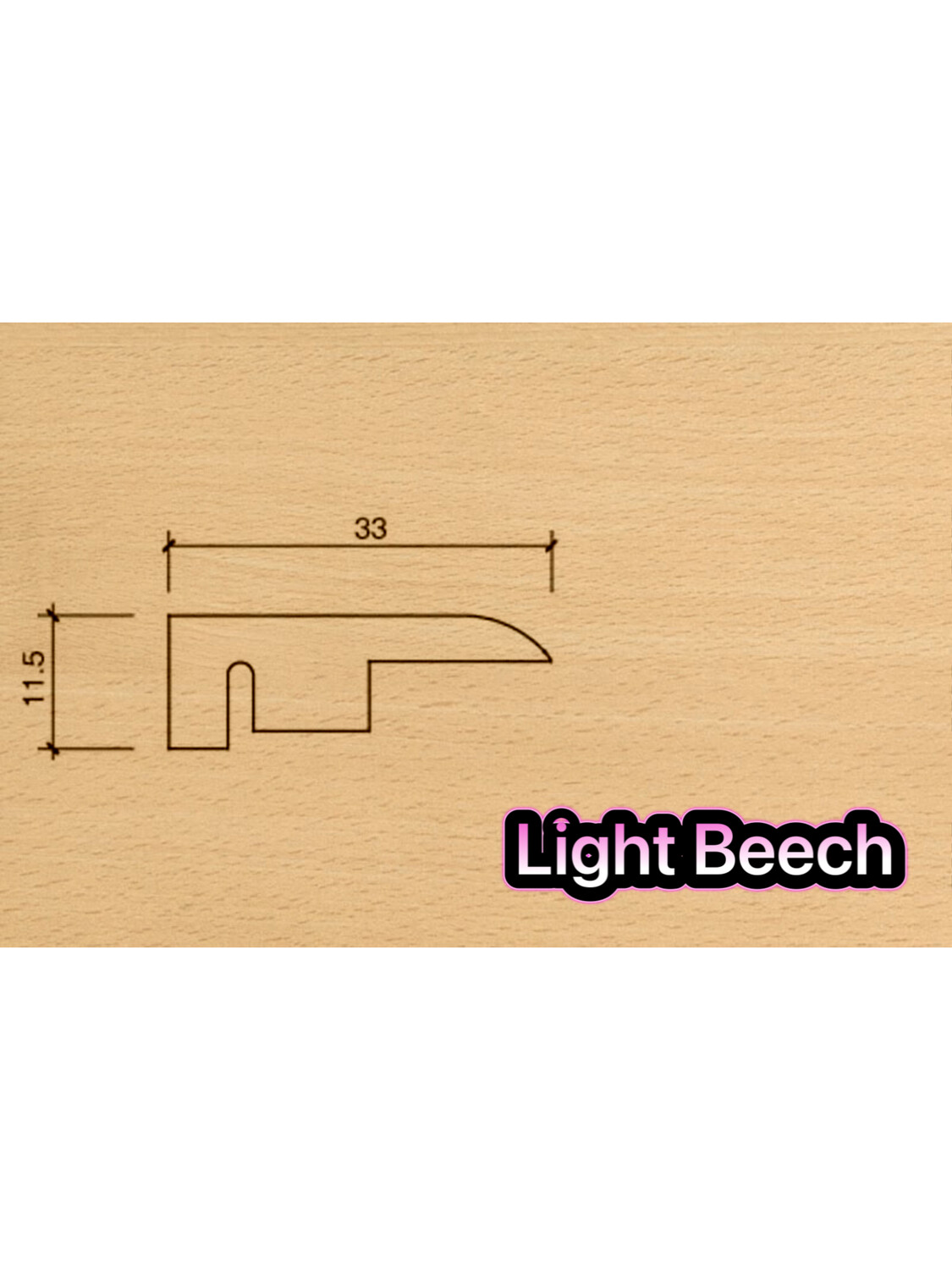 End Profiles 3.0 metre length