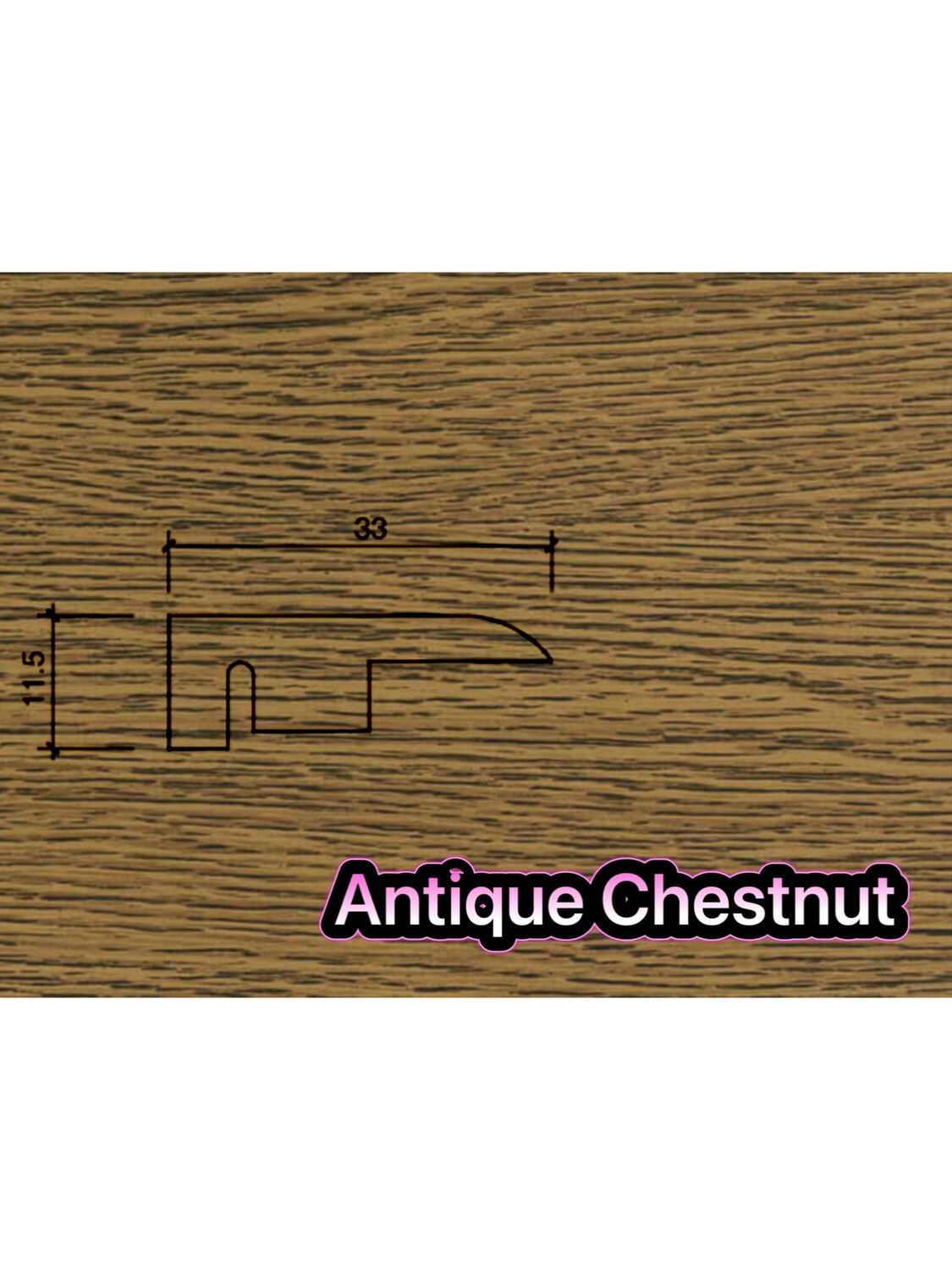 End Profiles 3.0 metre length