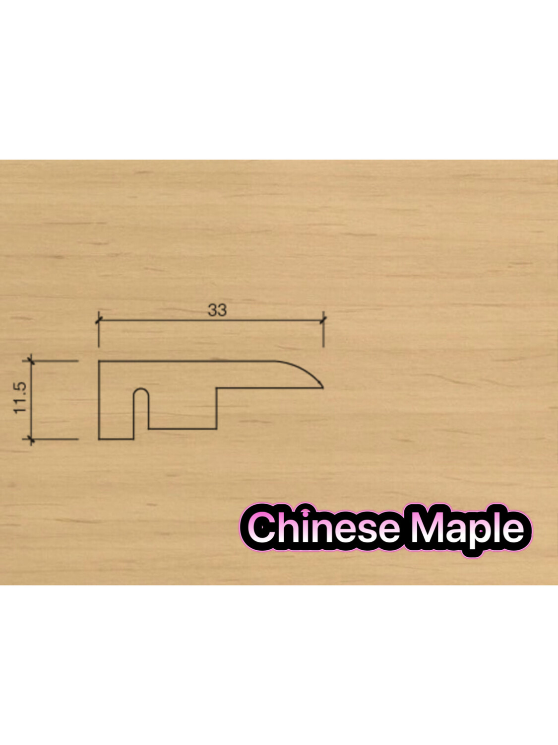 End Profiles 3.0 metre length