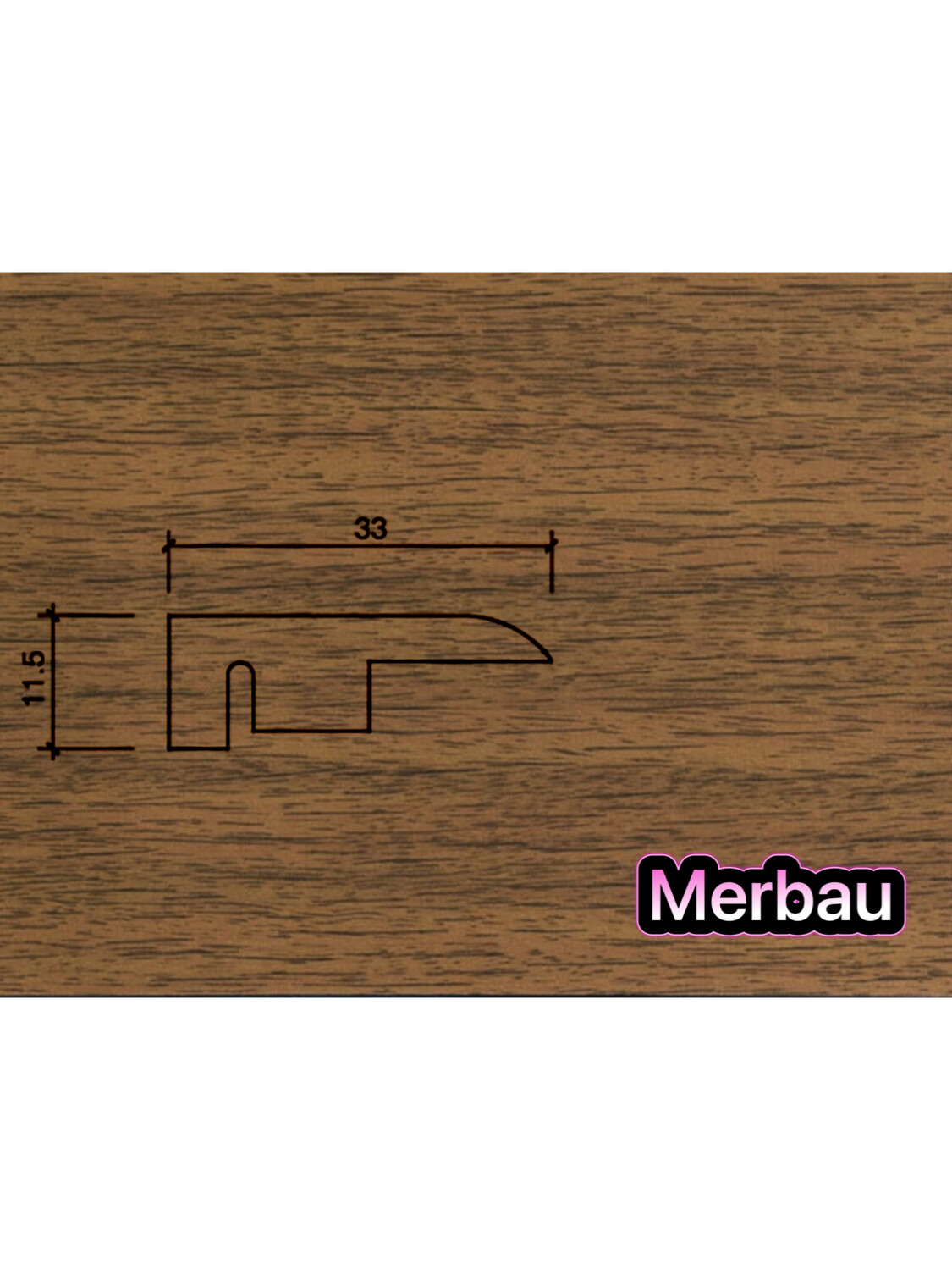 End Profiles 3.0 metre length