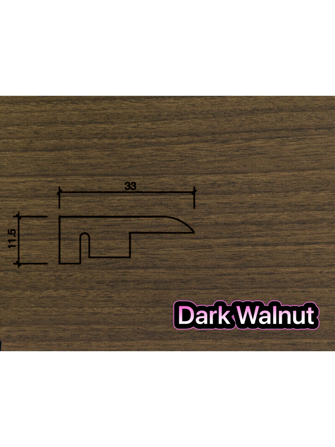 End Profiles 3.0 metre length