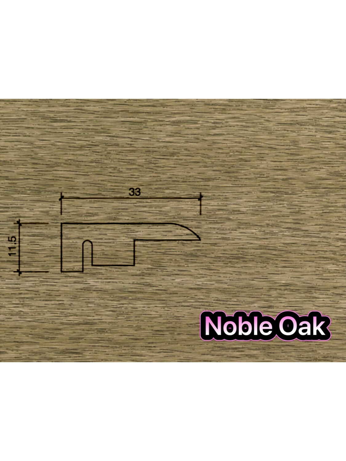 End Profiles 3.0 metre length