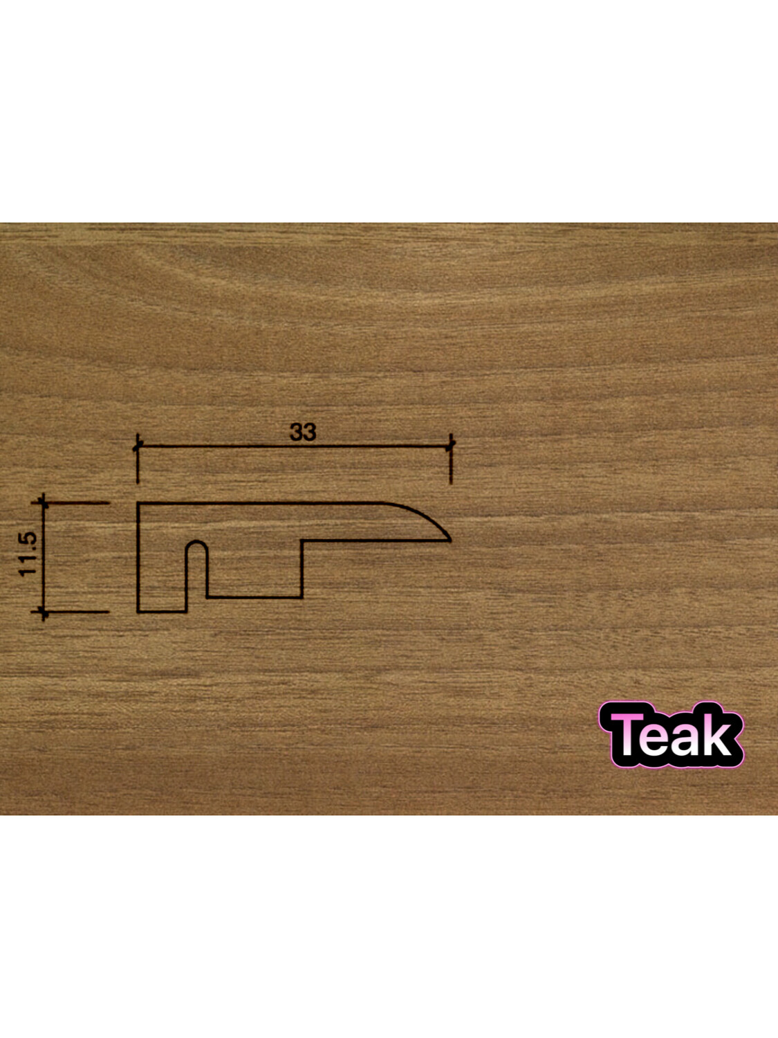 End Profiles 3.0 metre length
