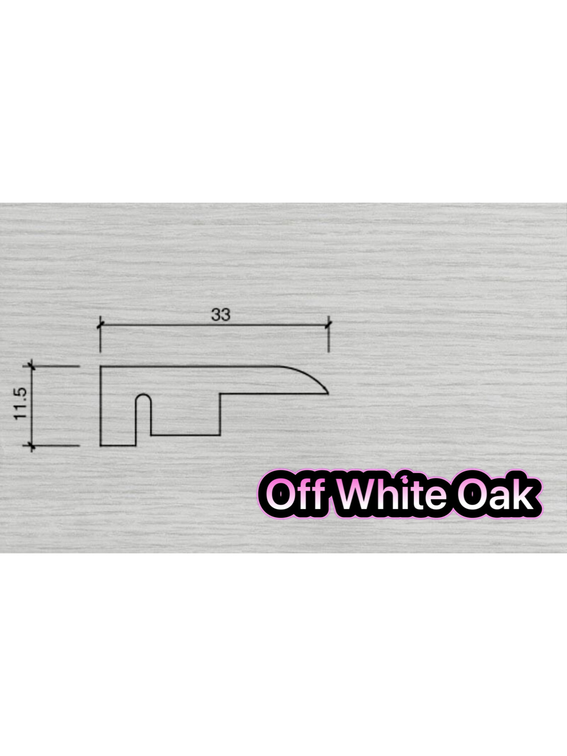 End Profiles 3.0 metre length